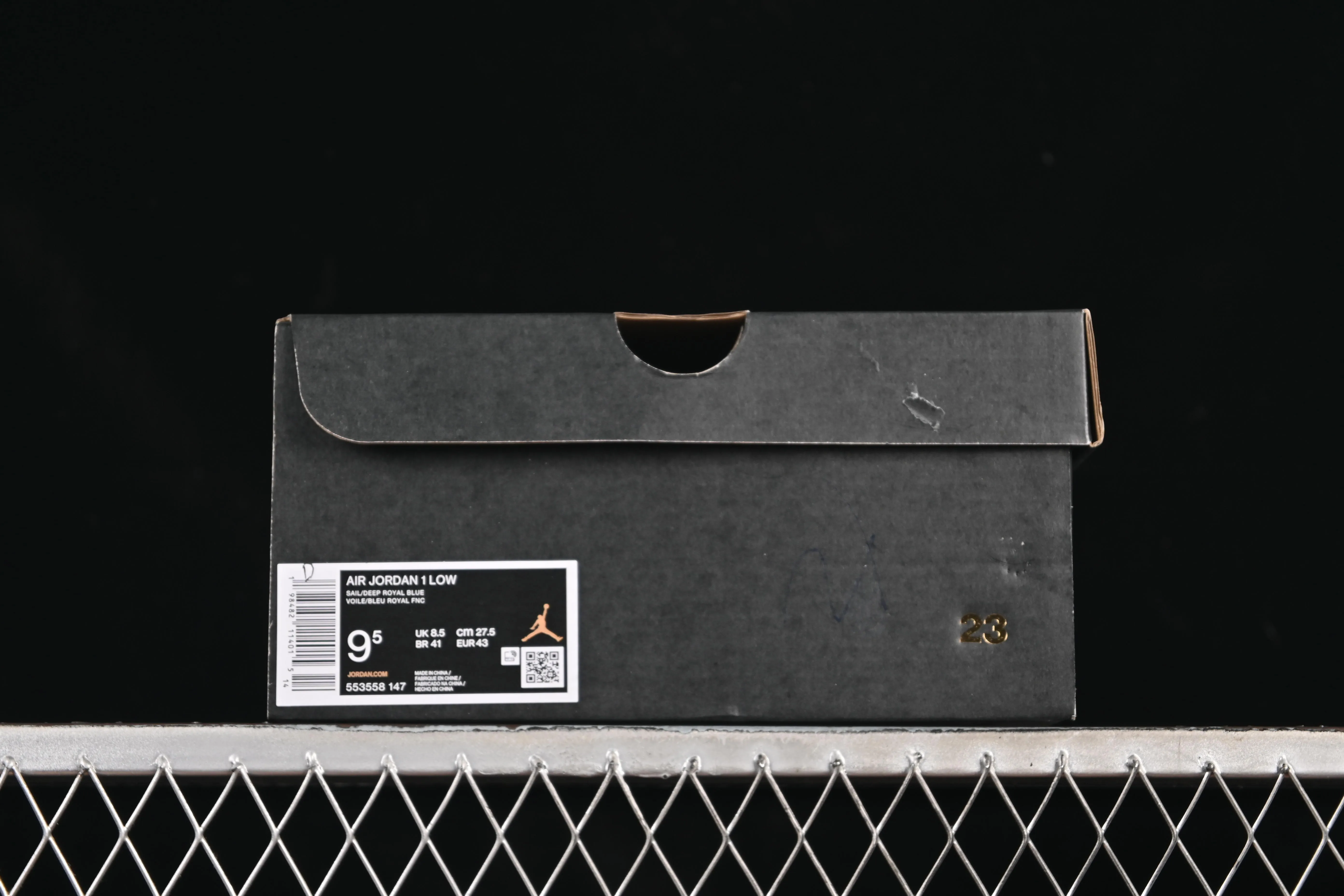 All categories Air Jordan Jordan series basketball shoes Air Jordan 1 Low Air Jordan 1 Low AJ1 Joe 1 blue and green color matching low-top cultural casual sneakers 553558-147